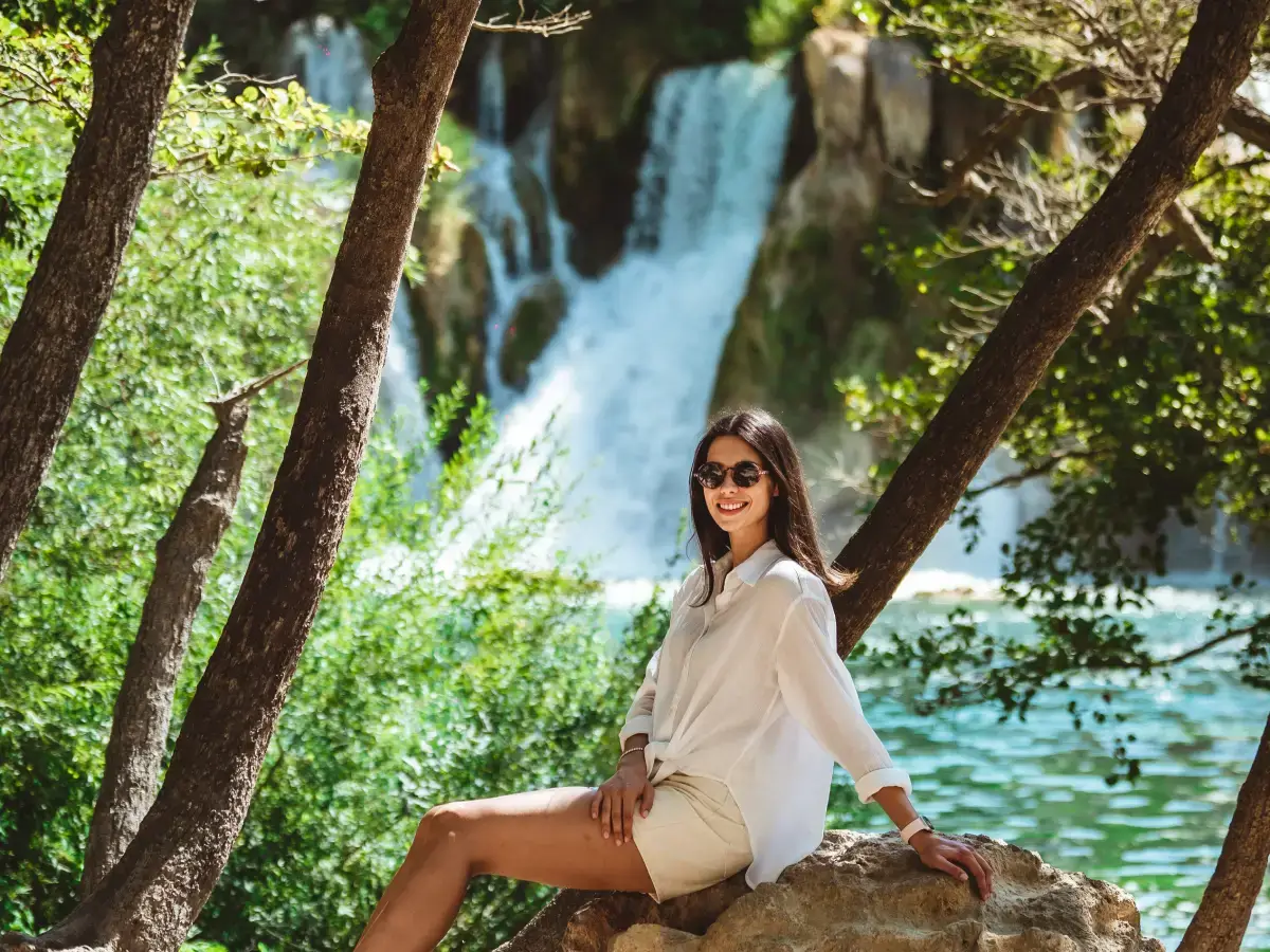 Prepare to be amazed by the captivating beauty of Skradinski Buk and Roški Slap, two magnificent waterfalls in Krka National Park.