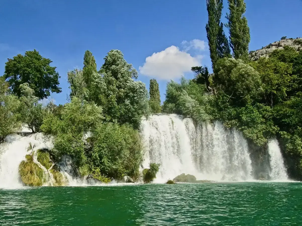Say hello to Roški Slap, a hidden gem nestled within the Park's jaw-dropping landscapes.