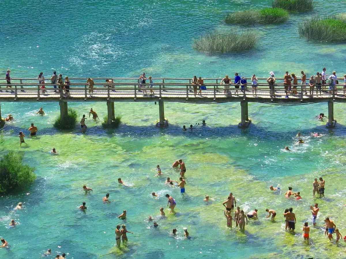 Why Now Is The Best Time To Visit Krka National Park   Swimming In Krka 1.webp