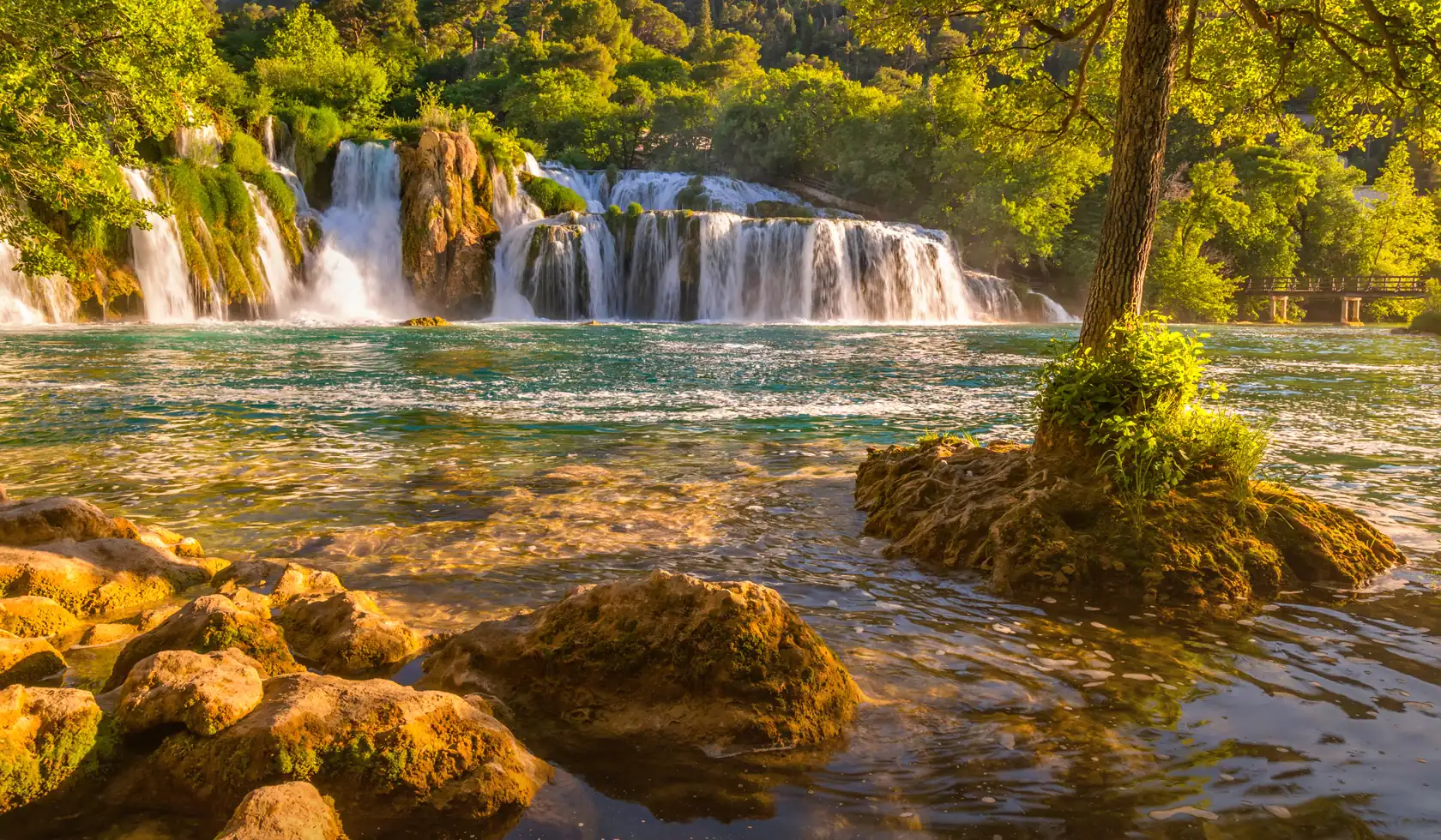 09 Skradinski Buk Waterfall In Krka Desktop